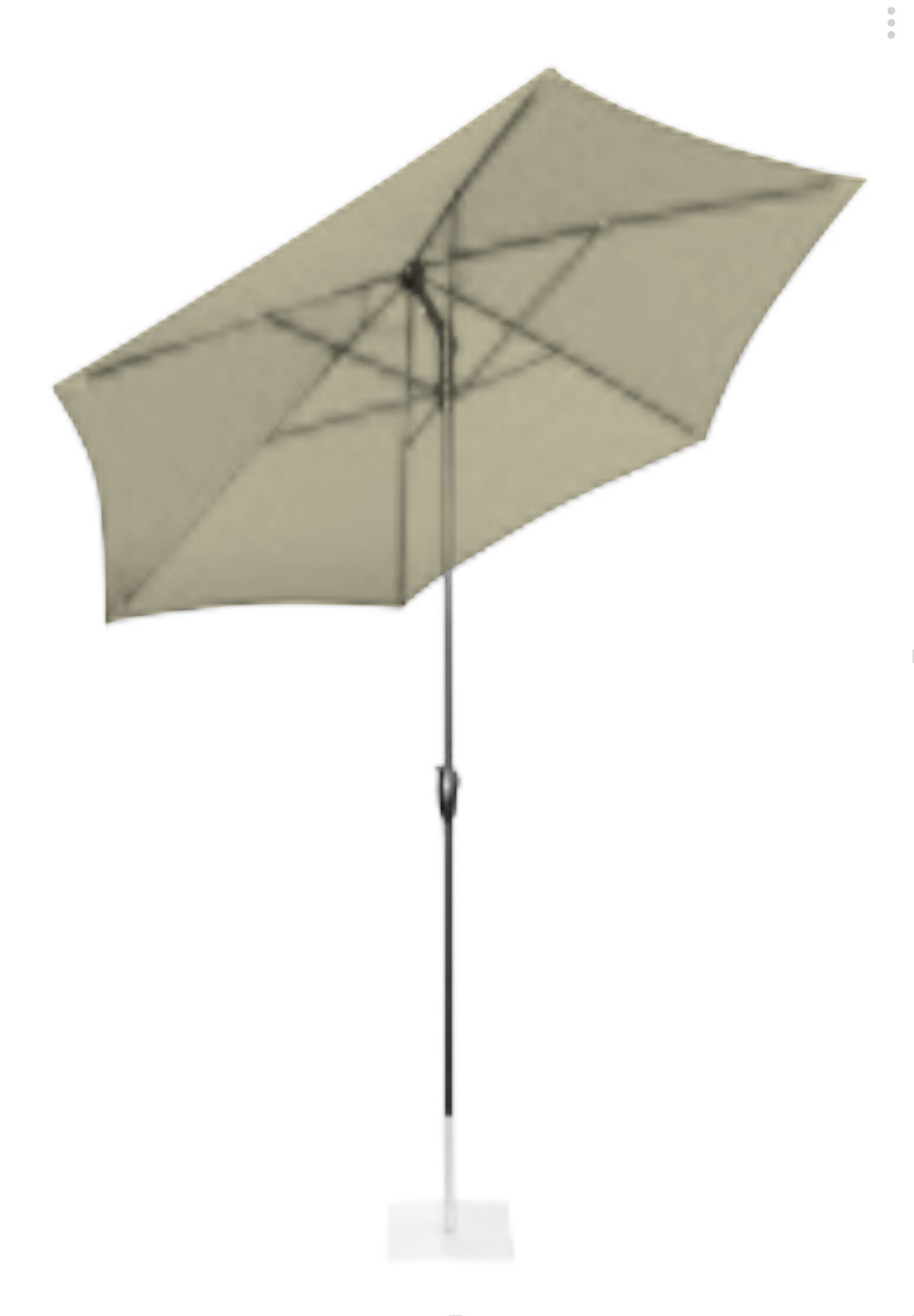 10ft Sunbrella Fabric Table Umbrella
