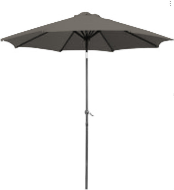 Grey Polyester Umbrella