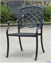 Nadia Cast Aluminum Chair