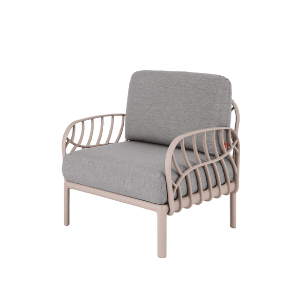 Laurel Club Chair Beige Grey