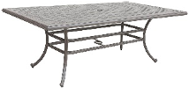 46"x86" Cast Aluminum Table